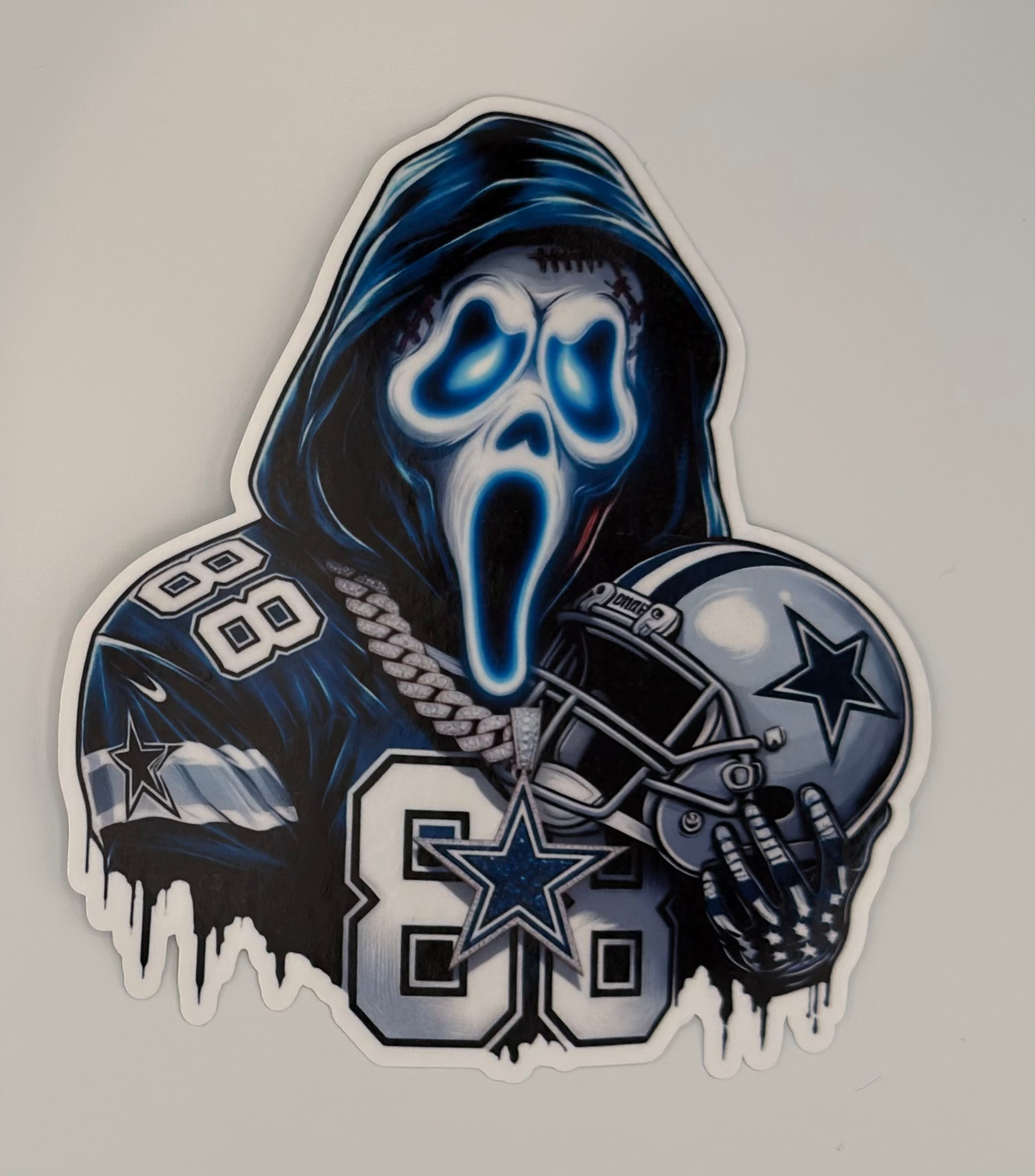 Cowboys "Scream" Sticker